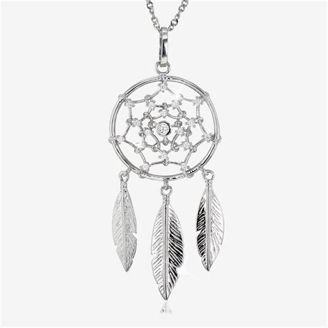 warren james dream catcher necklace.